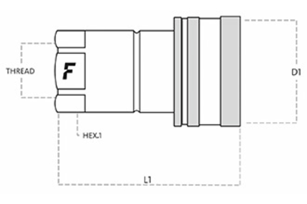 NS 14 NPT F