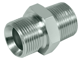 Rechte inschroefadapter BSP-NPT
