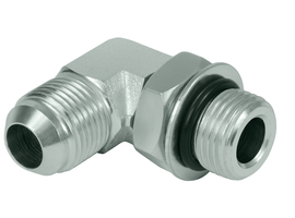Schroefkoppeling JIC-SAE 90°