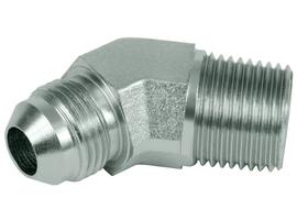 Raccord de jonction à visser JIC-NPT 45°