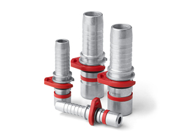 Nippels - rechte slangaansluiting - Serie 716