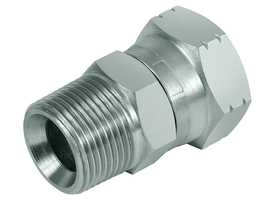 Rechte schroefadapter NPT-NPSM