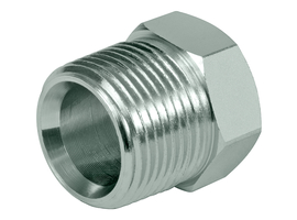 Verloopadapters NPT-NPT (verkorte uitvoering)