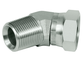 Haakse adapter 45° NM-NPS (AGN - DKN/NPSM)
