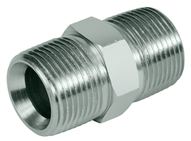 Dubbele adapter NPT-NPT
