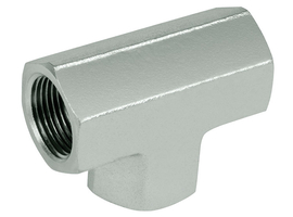 Drieweg schroefbus NPT-NPT-NPT