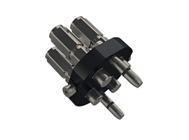 Faster serie MST5 4x DN10 Zn-Ni stekker (P506G)