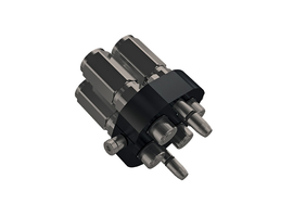 Faster serie MST5 4x DN12 Zn-Ni stekker (P508G)