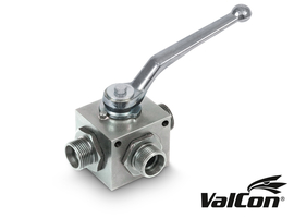 Valcon® Omschakel kogelkraan  (metrisch, zware serie)