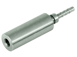 Perspilaar met buisadapter