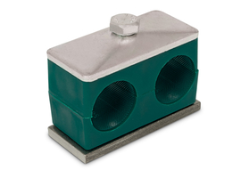 Leidingklemmen kit, dubbele klemmen CF3