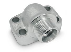 Flens met afdichtconusaansluiting 90° 3000 PSI