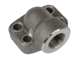 Gewinde-Winkelflansch 90° 6000 PSI