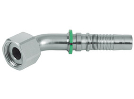 ORFS 45° met wartel (HV)