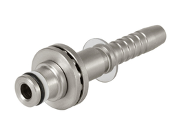 HWN - Wasmachine-aansluiting - draaibaar RVS