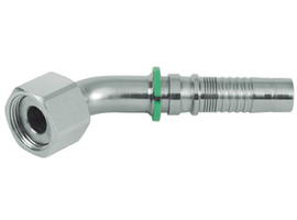 ORFS 45° met wartel (HV)