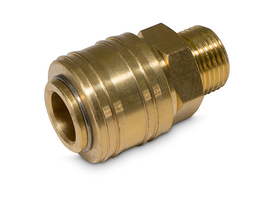 Insteekkoppeling met buitendraad