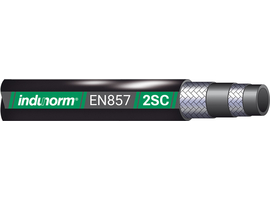 Gevlochten slang 2SC..S (EN 857 - 2SC) smooth cover