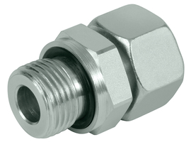 Schroefkoppeling met 24° DKO dichtkegel GES/O/ED (duims)