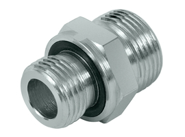 Rechte inschroefkoppeling GE/ED - duims, lichaam