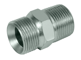 Rechte inschroefadapter BSP-BSP (kegelvormig)
