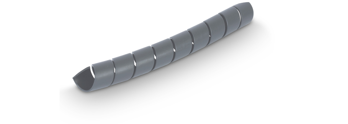 Kunststof slangwikkelbescherming SKW-RAIL conform EN45545-2
