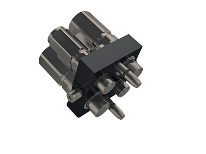 Multikoppeling serie MST510, DN12/19, Zn-Ni, stekker