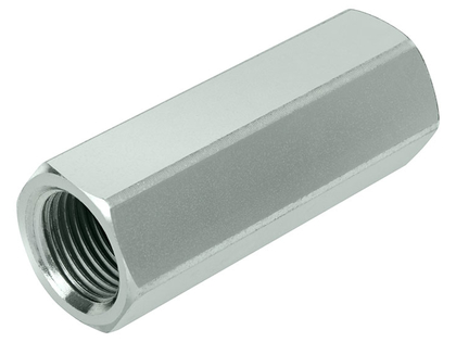 Beveiligingselement in hydraulieksystemen.. Bij een leidingbreuk blokkeert de beweegbare deflectorplaat en voorkomt dat medium kan wegstromen.